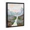 Stupell Industries Scenic Valley River Floater Framed Canvas Wall Art Design by Nikita Jariwala